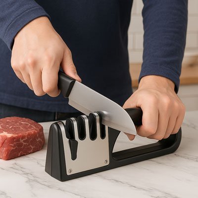 Aiguiseur couteau | PrecisionPro - Le Tranchant Gourmand