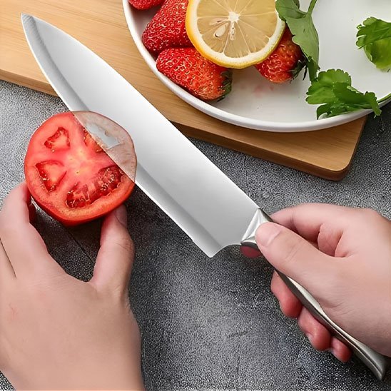 Couteau de cuisine | Professionnel Inox - Le Tranchant Gourmand