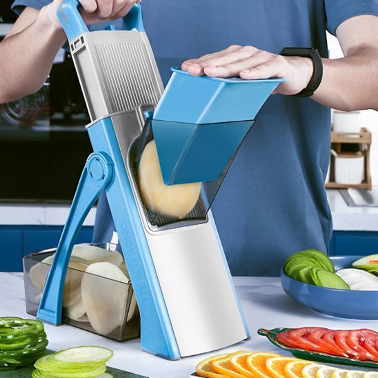 Mandoline cuisine multifonction | UltraRapide - Le Tranchant Gourmand