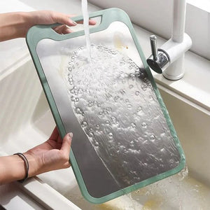 Planche à découper en bois massif | Antibactérienne - Le Tranchant Gourmand